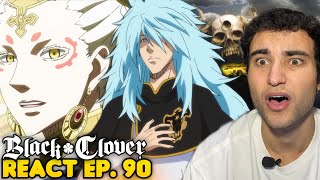 O NOVO MEMBRO DOS TOUROS NEGROS LICHT VAI REVIVER O DEMÔNIO React Black Clover EP 90 [upl. by Hedve]