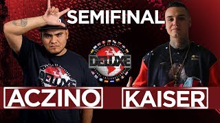 Aczino vs Kaiser  Semifinal  BDM Deluxe 2018 [upl. by Deenya831]