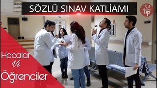 TIP FAKÜLTESİNDE SÖZLÜ GÜNÜ  BIRAKTILAR [upl. by Enytsuj]