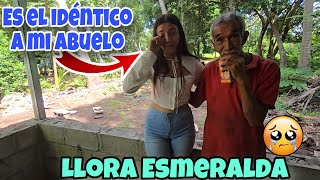 Miren Esmeralda Llora😭 Con el Abuelito Por Qué Le Trajo recuerdos [upl. by Einafpets]