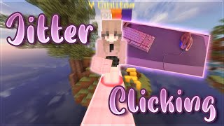 How I Jitter Click in Bedwars  Solo Bedwars Commentary [upl. by Hiller]