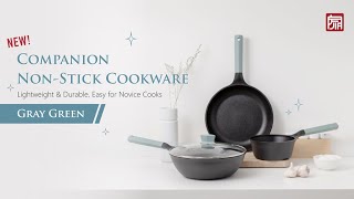 【JIA Companion Nonstick cookware】Lightweight amp Durable Easy for Novice Cooks [upl. by Madalena]