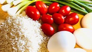 This recipe for rice rice is easy and delicious🍚 rice foodasmr [upl. by Bihas]