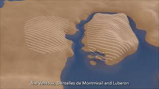 Rhône Valley Vineyards Tutorial  The geological history oh the Rhône Valley [upl. by Chuah]