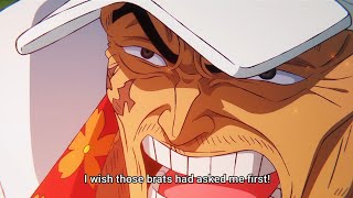 Emperor Luffy is Acknowledged amp Feared by Admiral Akainu amp CP0 English Sub [upl. by Rochester]