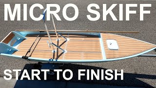 My Entire Micro Skiff Build  Building the Bateau SK14 Skiff [upl. by Wise]