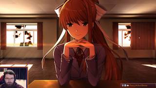 DDLC  Monika invades my twitch chat [upl. by Anjela]