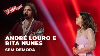 André Louro e Rita Nunes  quotSem Demoraquot  Provas Cegas  The Voice Portugal 2024 [upl. by Eirrak958]