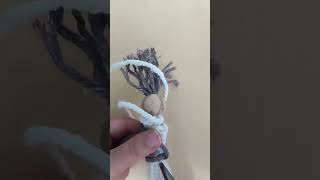 Macrame doll tutorial [upl. by Jakie120]