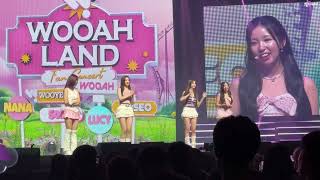 240720 대화  BLUSH  Purple 우아wooah 팬콘서트 WOOAHLAND YES24 라이브홀 7시 공연 [upl. by Ynos]