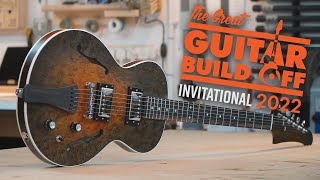 1st Place Making A Guitar Out Of Brad Angove  Full Build  GGBO Invitational [upl. by Ysak886]