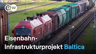 Anschluss an Europa EisenbahnGroßprojekt Rail Baltica  DW Nachrichten [upl. by Nwahc]