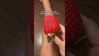 Simple tricks to get RID of strawberry legs Code “BESTIE” for 10 off at wwwdewyhourscom [upl. by Haduhey509]