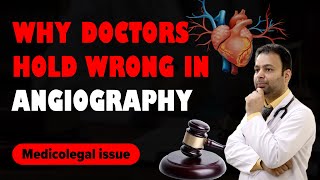 what wrong happened during angio why doctors held negligent medicolegal case by law and doctor [upl. by Aidahs78]