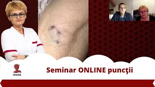 Punctia venoasa  Seminar ONLINE  Secvente [upl. by Chrotoem]