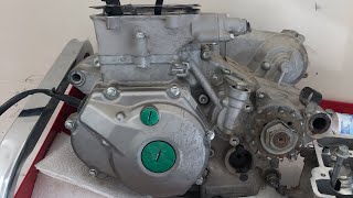 DIY KX450 engine assembly part 23 [upl. by Gupta]