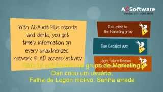 ADAudit Plus  Estudo de Caso [upl. by Hendrik245]