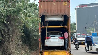 Toyota Innova Crysta Unloading  Festive Season Special  Fortuner  Innova  Taisor  Unloading [upl. by Cavan]