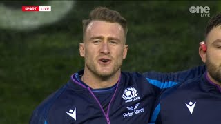 Flower of Scotland at Murrayfield ahead of Scotland vs England [upl. by Giess]