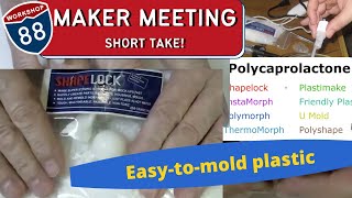 Easy to mold plastic Shapelock ⚪ [upl. by Yanaton]