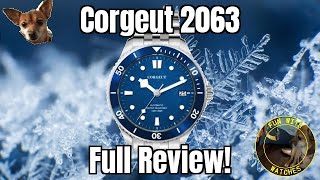 Corgeut 2063 Automatic Dive Style Watch Review [upl. by Llirrem]