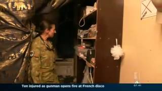 Lifestyle for Australian soldiers in Afghanistan [upl. by Rimaa]