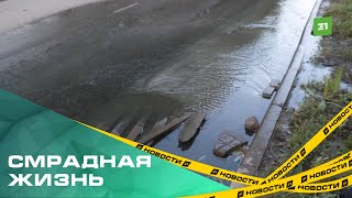 Устроили смрадную жизнь Копейск тонет в лавине фекалий изза сломанного коллектора [upl. by Leyla]