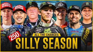 New Bikes Contracts Team Changes and More  Silly Season 250 Class [upl. by Aniat]