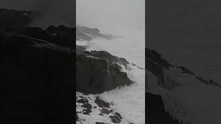 Ogunquit Maine Huge Storm 20 foot Waves [upl. by Jemimah]