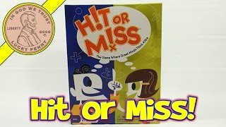 How To Play The Game Hit or Miss The Game Where Great Minds Think Alike Gamewright [upl. by Timon]