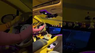 Cool Mercedes interior design✨🥂💯✅luxurycar car viralshort ytshorts [upl. by Amer]