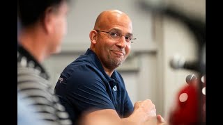 Penn States James Franklin discusses Arkansas matchup in Outback Bowl [upl. by Luis768]