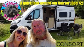 A quick look around our new van a Consort Reef S2  u shaped lounge while we were in Bridlington [upl. by Hector]