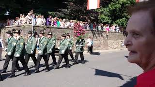 Aufzug zur Parade Schützenfest Hemmerden 2013 [upl. by Derian]