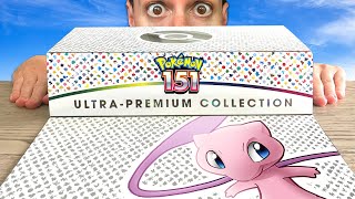 THE 100 POKEMON 151 ULTRA PREMIUM COLLECTION BOX Opening it [upl. by Eenobe]