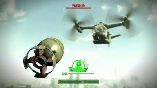 Big Boy vs Vertibird  Fallout 4 [upl. by Onairam]