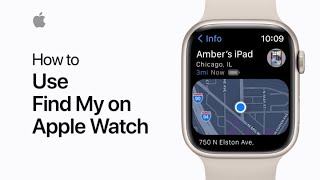 How to use Find My on Apple Watch  Apple Support [upl. by Annahsit749]