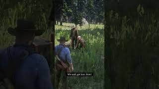 Mind my business shortsfeed reddeadredemption2 rdr2 arthurmorgan [upl. by Airaet]