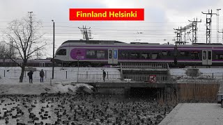 🇫🇮Finland Helsinki Helsingfors viele Stadler FLIRT amp viel 🦆🦆Enten geschnatter [upl. by Elisabetta]