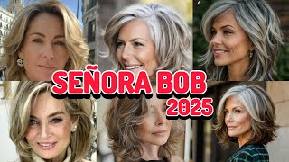 CORTE DE CABELLO QUE SON TENDENCIAS PARA 2025 ESTILO Y VERSATILIDAD ESTILÓ BOB [upl. by Paulie860]