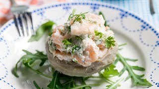 Fonds dartichaut farcis avec salade de crevettes [upl. by Sal]