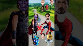 Spider Man vs Captain marvel very funny head the set magic trending sort video Games [upl. by Hermia]