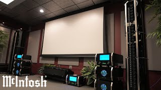 McIntosh Factory 964 Dolby Atmos Home Theater Tour [upl. by Osithe]