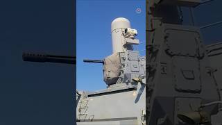 4500 rounds per minute Phalanx CIWS in Action [upl. by Llevron489]