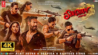 Singham Again  2024 New Released Bollywood Full Action Movie in 4k  Ajay Devgn Deepika Ranveer [upl. by Enelrahc240]