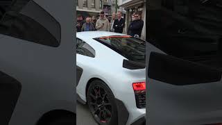 Audi R8 audiknokke carspot carspotting hypercar dreamcar supercar autogespot [upl. by Yellehs312]