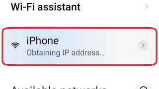 How To Fix WiFi Obtaining IP address Problem Solve in Android [upl. by Ssegrub]