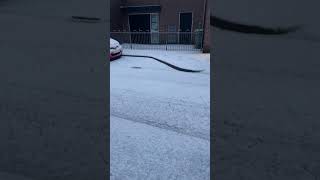 Zima w Holandii Spadł Snieg shorts shortsvideo snow viral subscribe youtube ytshorts funny [upl. by Hacker]