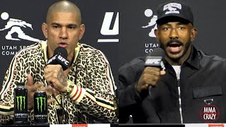 Alex Pereira vs Khalil Rountree Press Conference Highlights UFC 307 [upl. by Yelahc]