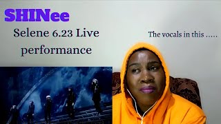 First time reaction to SHINee Selene 623 Live stage performance [upl. by Lorant61]